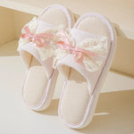 Open Toe Flats Slippers - Ladyez