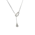 Zircon Gourd Pendant Necklace