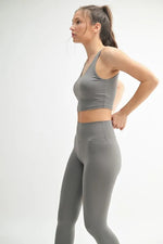 MONO B Venice Cloud Light U-back Active Tank - Ladyez