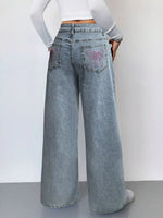 Wide Leg High Waist Jeans