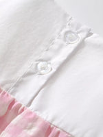 Children's Gingham Goose Sleeveless Dress