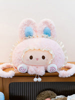 Cute Plush Bunny Backpack Bag