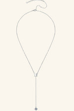 1 Carat Moissanite 925 Sterling Silver Necklace