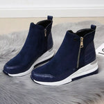 Side Zipper Ankle Boots