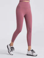 Wide Waistband Sports Leggings - Ladyez