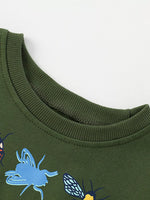 Children's Butterfly Crew Neck Sweatshirt