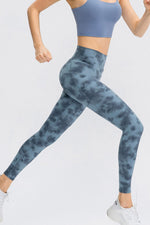 Wide Waistband Slim Fit Long Sports Pants - Ladyez
