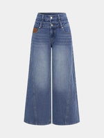 High Waist Wide Leg Jeans