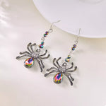 Halloween Spider Dangle Earrings