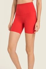 Millennia Seamless High-Rise Wide Waistband Biker Shorts - Ladyez