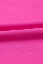 Casual Round Neck Bubble Sleeve T-Shirt