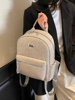 Lightweight Leather Backpack Bag