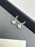 925 Sterling Silver Zircon Earrings