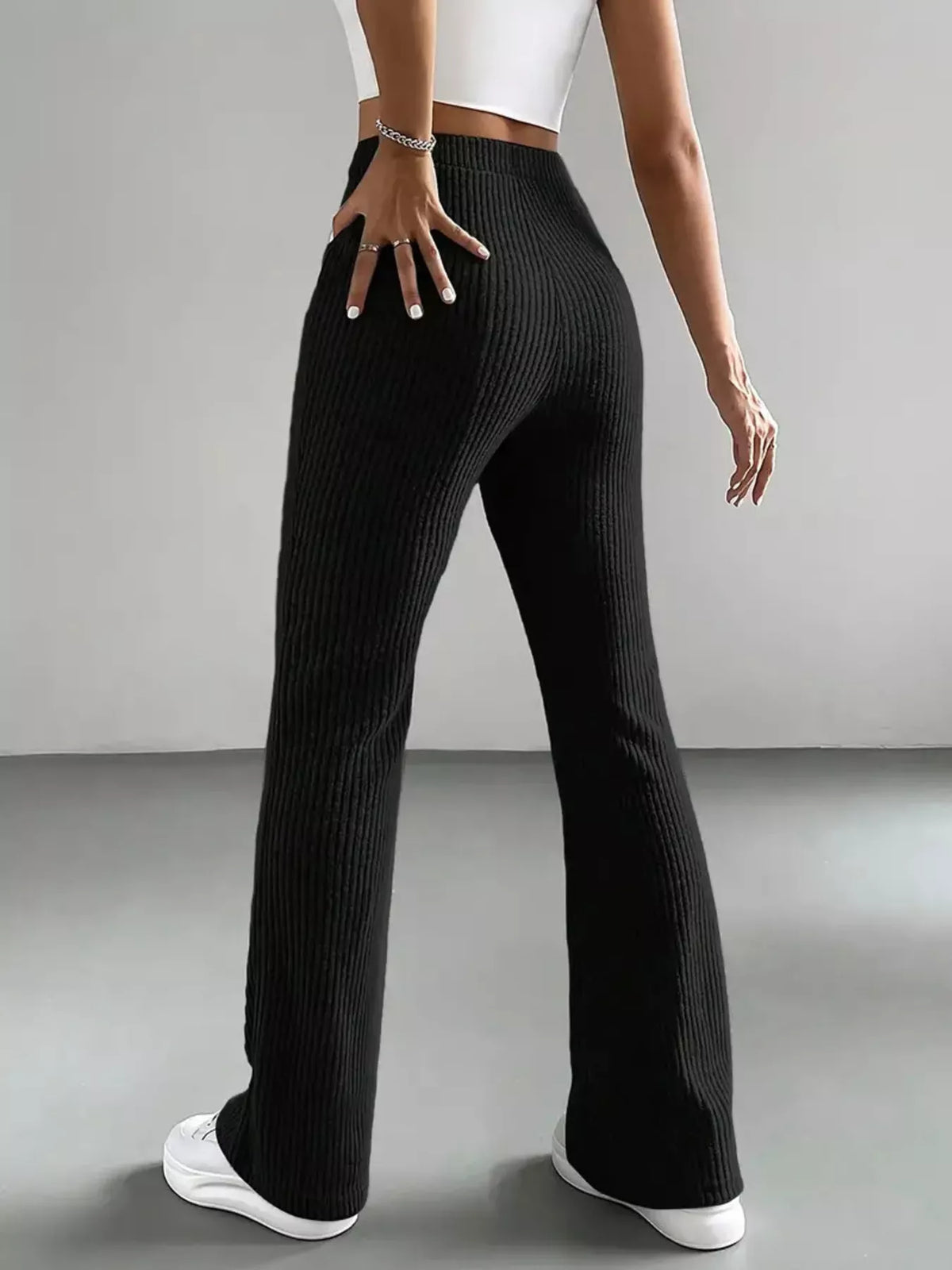 High Waist Flare Pants