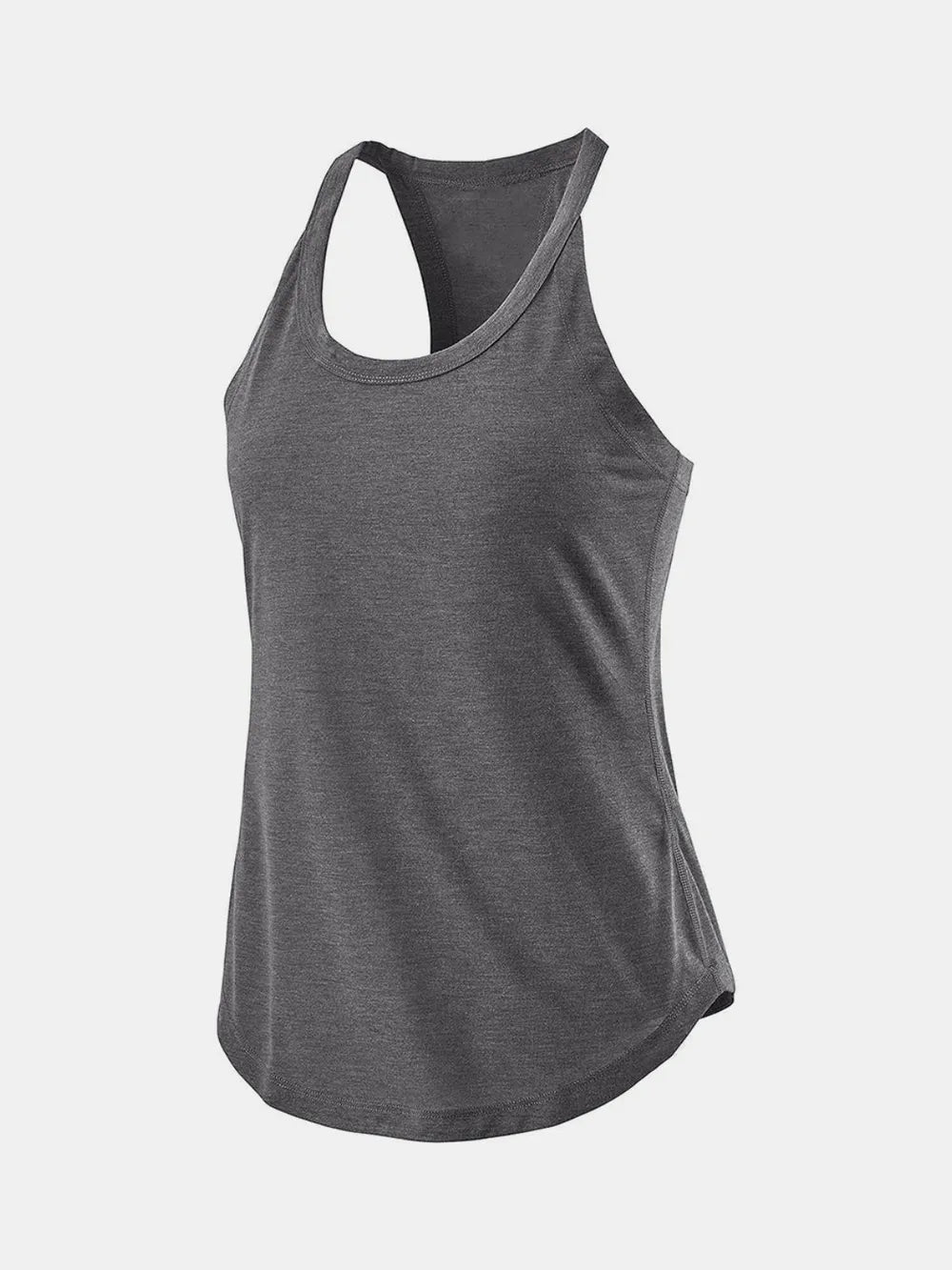 Scoop Neck Active Tank - Ladyez