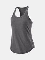 Scoop Neck Active Tank - Ladyez