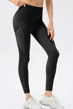 High Waist Slim Fit Long Sports Pants - Ladyez