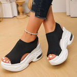 Peep Toe Platform Sandals