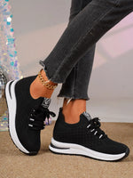 Lace Up Platform Athletic