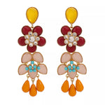 Flower Dangle Earrings