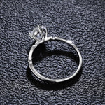 1 Carat Moissanite Minimalist Ring