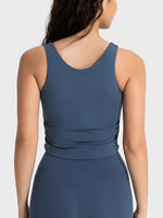Millennia Cropped Sport Tank - Ladyez