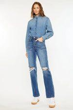 Kancan Ultra High Rise 90's Boyfriend Jeans - Ladyez