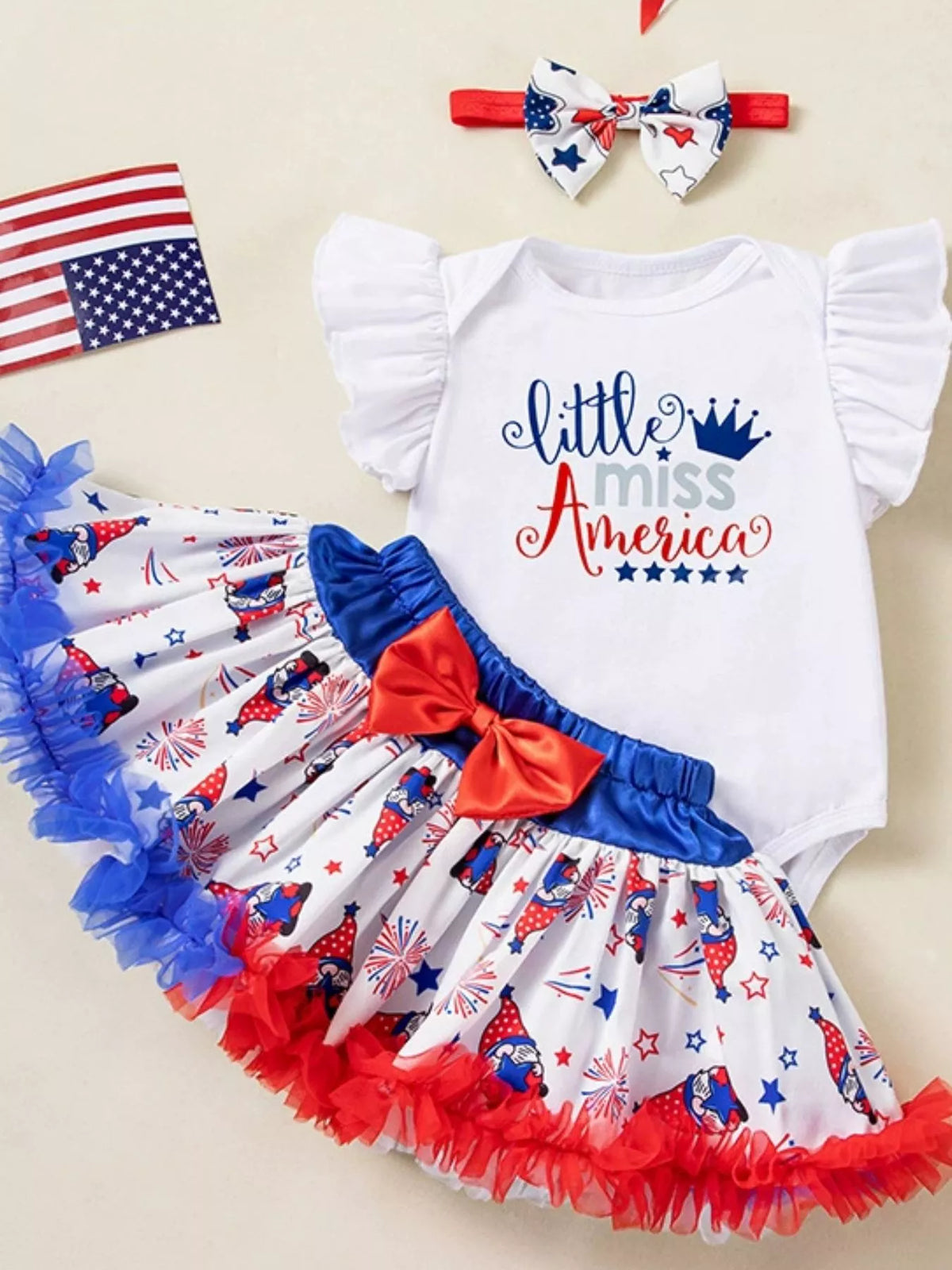 Children's My First 4th of July Outfit Set