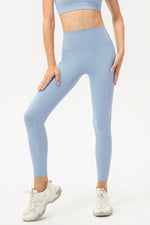 High Waist Skinny Active Pants - Ladyez