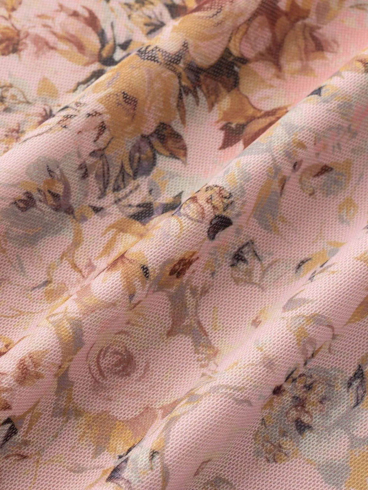 Floral Print Maxi Cami Dress with V-Neck - Ladyez