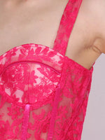 Lace Sweetheart Neck Cami Dress