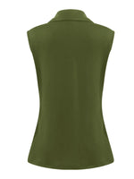 Button Down Sleeveless Top