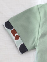 Children's Button Detail Polo Shirt & Shorts Set