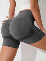 High Waist Active Shorts - Ladyez