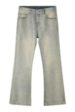 Mid Rise Jeans with Pockets