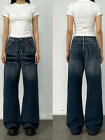 Washed Wide Leg Jeans