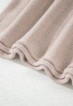 Color Block Round Neck Long SleeveSweater