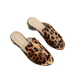 Leopard Open Toe Sandals