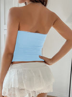 Bow Detail Tube Top - Ladyez