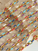 18K Gold-Plated Titanium Steel Necklace