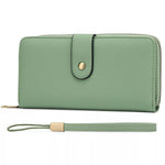 PU Leather Long Wallet