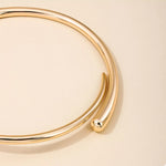 18K Gold-Plated Alloy Adjustable Necklace