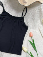 Solid Color Scoop Neck Cami