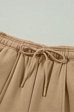 Wide Leg Drawstring Pants