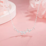 925 Sterling Silver Ginkgo Leaf Necklace