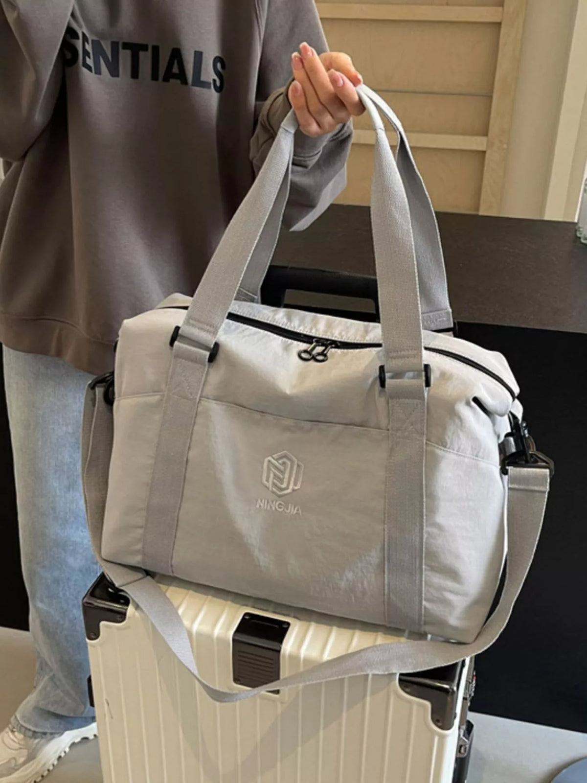 Lightweight Oxford Cloth Travel Duffel Bag