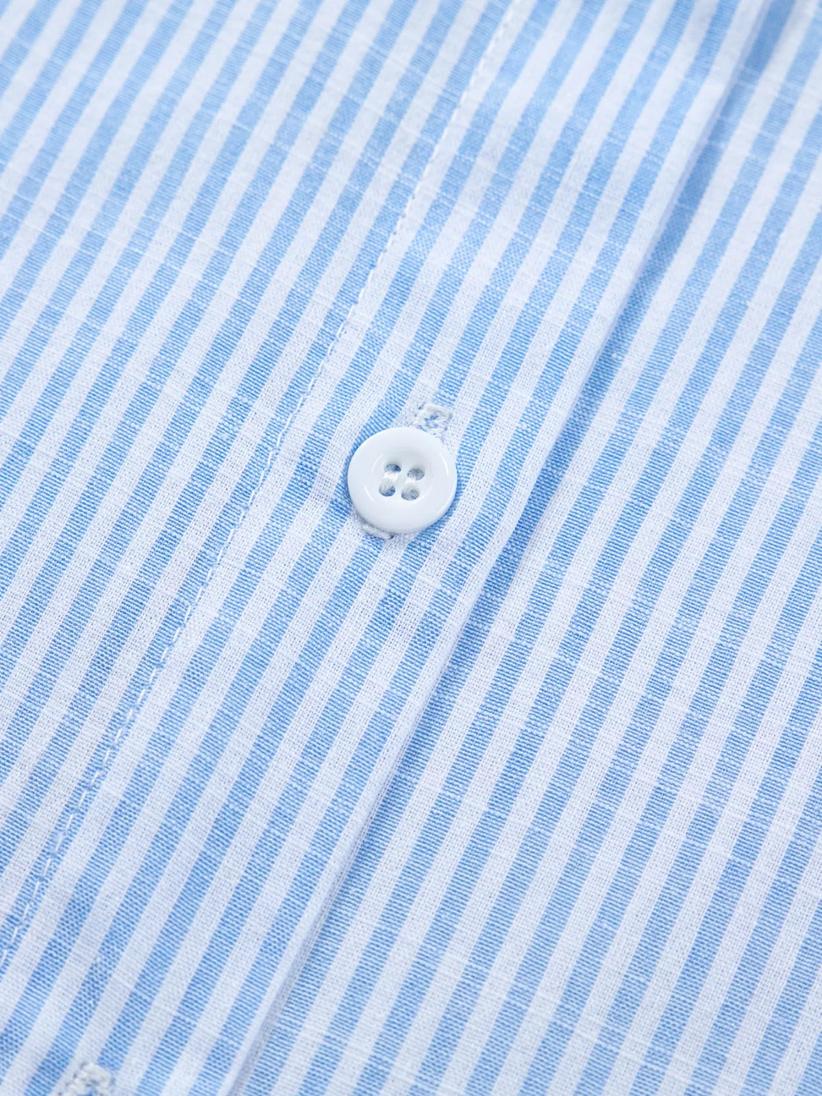 Stripe Leopard Contrast Collar Short Sleeve Shirt