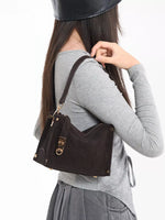 PU Leather Crossbody Bag with Adjustable Strap