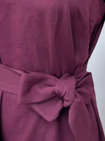Round Neck Sleeveless Midi Dress - Ladyez