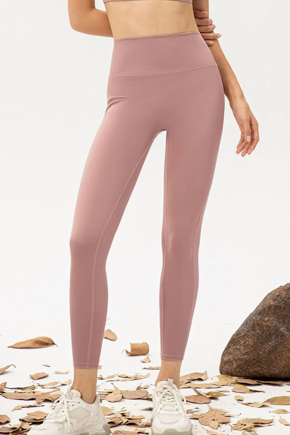 High Waist Skinny Active Pants - Ladyez